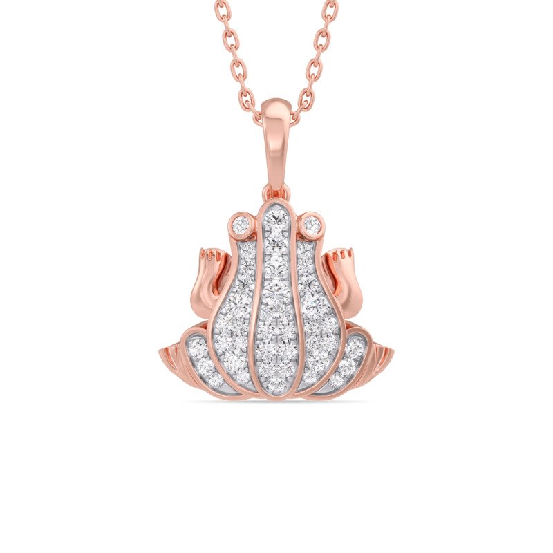 KP200991AP - 14K Rose Gold Pendant