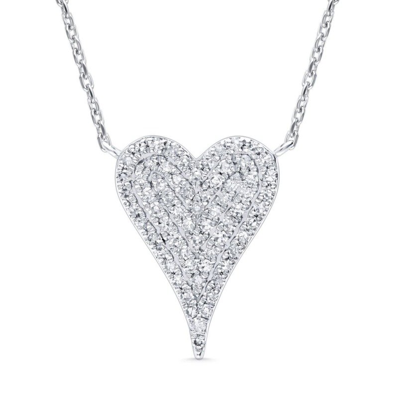 KP201014W - 14K White Gold Necklace