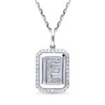 KP201362W - 14K White Gold Pendant