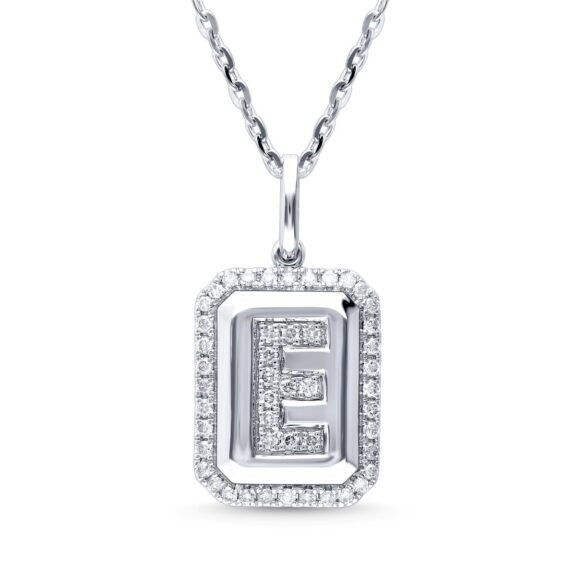 KP201362W - 14K White Gold Pendant
