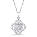 KP602651W - 14K White Gold Pendant