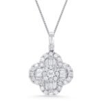 KP602752W - 14K White Gold Pendant