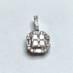 KP602864W - 14K White Gold Pendant