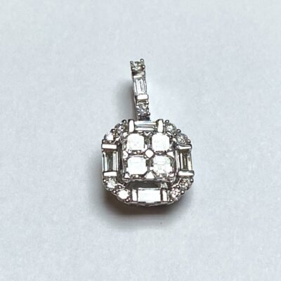KP602864W1 - 14K White Gold Pendant
