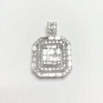 KP603409W1 - 14K White Gold Pendant