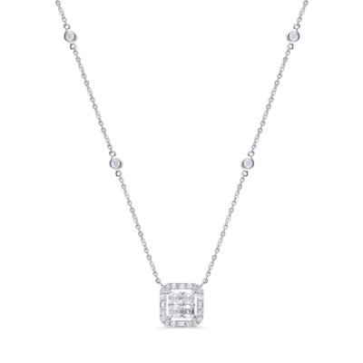 KP606245W - 14K White Gold Necklace