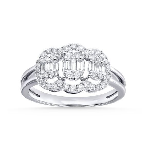 KR102539W - 14K White Gold Ring