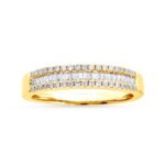 KR103244Y - 14K Yellow Gold Anniversary Ring