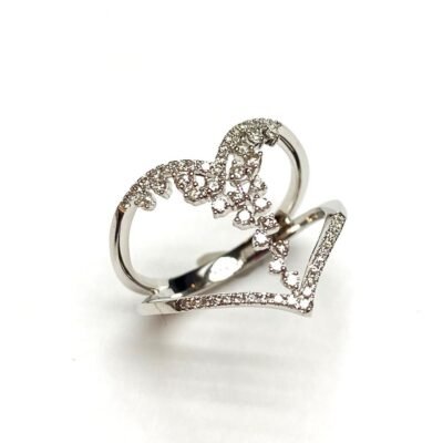 KR103257W - 14K White Gold Ring