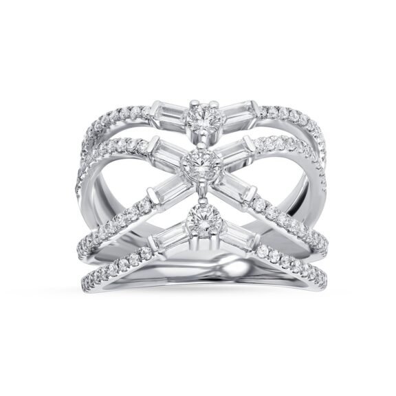 KR103262W - 14K White Gold Ring