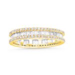 KR103462BY-8 - 14K White Gold Anniversary Ring