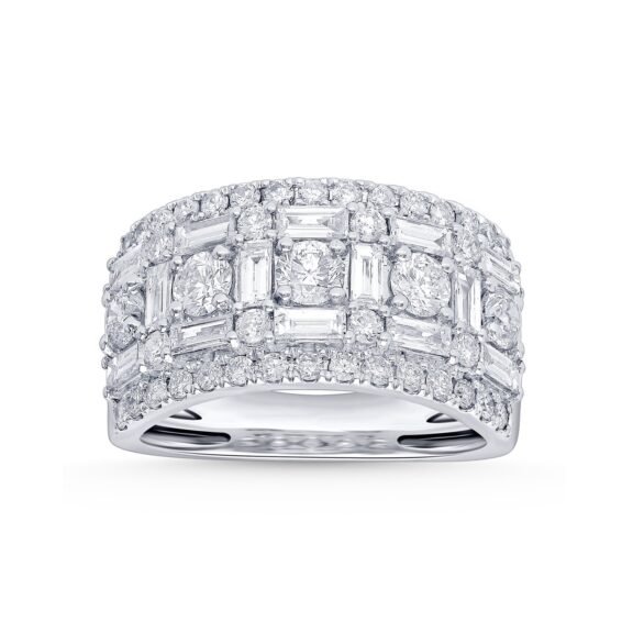 KR103640W - 14K White Gold Ring