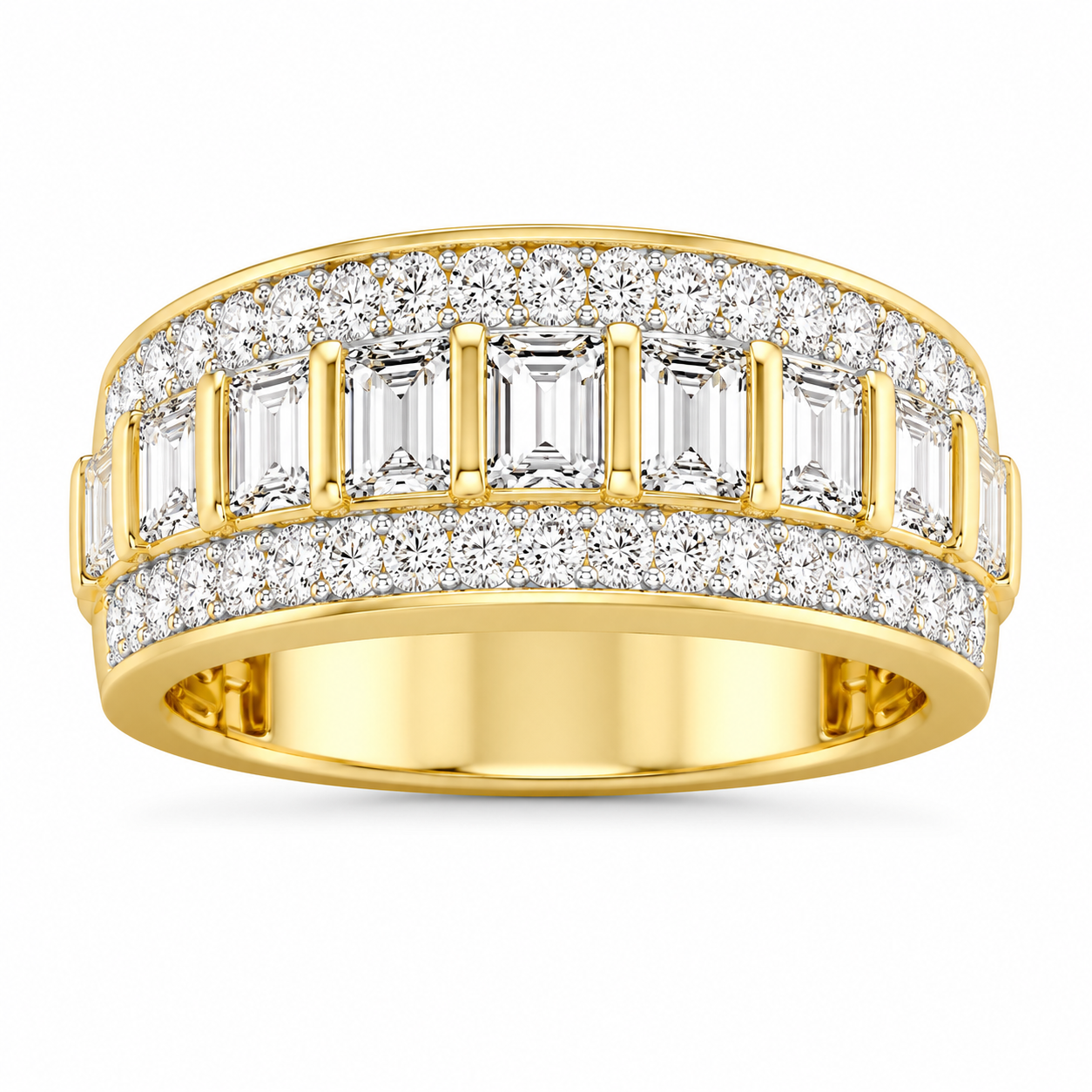 KR104529GY -  Gents Ring
