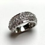 KR104531GW - 14K White Gold Gents Ring