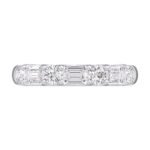 KR104667W - 14K White Gold Wedding Band