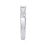 KR104667W - 14K White Gold Wedding Band