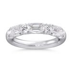 KR104667W - 14K White Gold Wedding Band