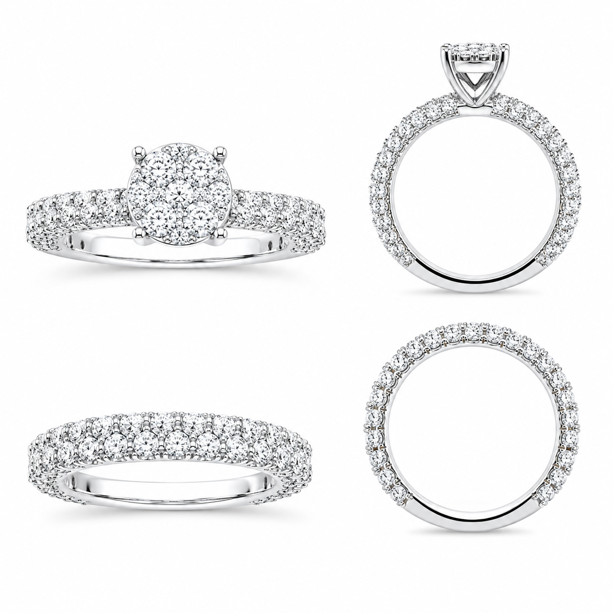 KR104682SMTW -  Semi Mount Ring