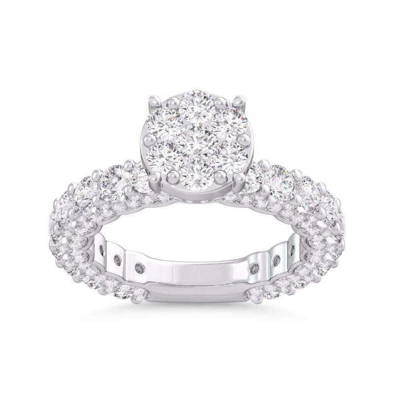 KR104684LSW1 - 14K White Gold Engagement Ring