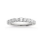 KR104702W - 14K White Gold Wedding Band