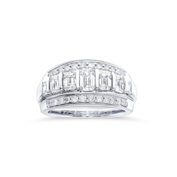 KR104713W - 14K White Gold Ring