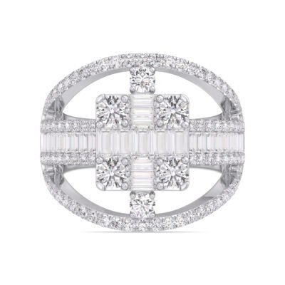 KR104962W - 14K White Gold Ring