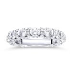 KR105281W - 14K White Gold Wedding Band