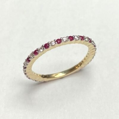 KR105591RBY - 14K Yellow Gold Ring