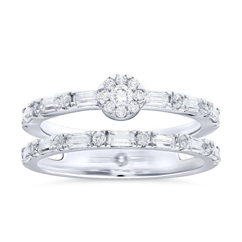 KR105798W - 14K White Gold Ring