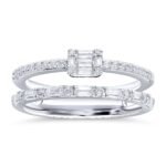 KR105799W - 14K White Gold Ring