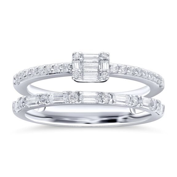 KR105799W - 14K White Gold Ring