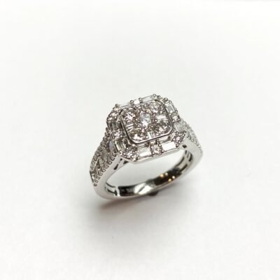 KR105843W - 14K White Gold Ring