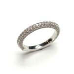 KR106064BW - 14K White Gold Wedding Band