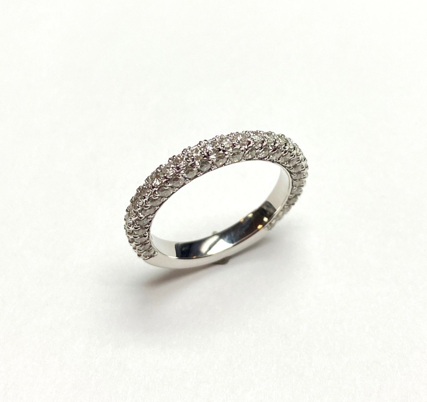 KR106065BW - 14K White Gold Wedding Band