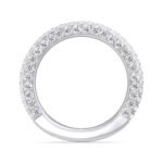 KR106180W - 14K White Gold Wedding Band