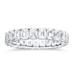 KR106196W-7 - 14K White Gold Eternity Band