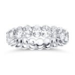 KR106236W-7 - 14K White Gold Eternity Band