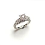KR106321LSWBH - 14K White Gold Engagement Ring