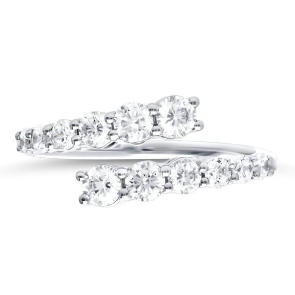 KR106600W - 14K White Gold Ring