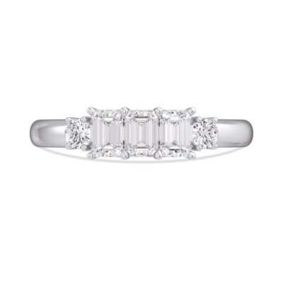 KR106989W - 14K White Gold Ring