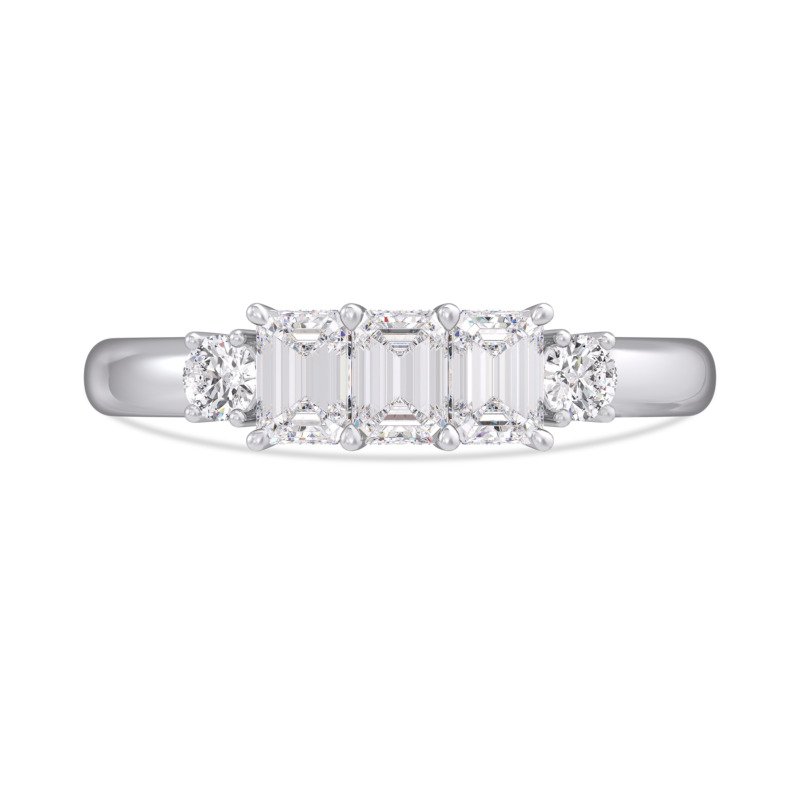 KR106989W - 14K White Gold Ring