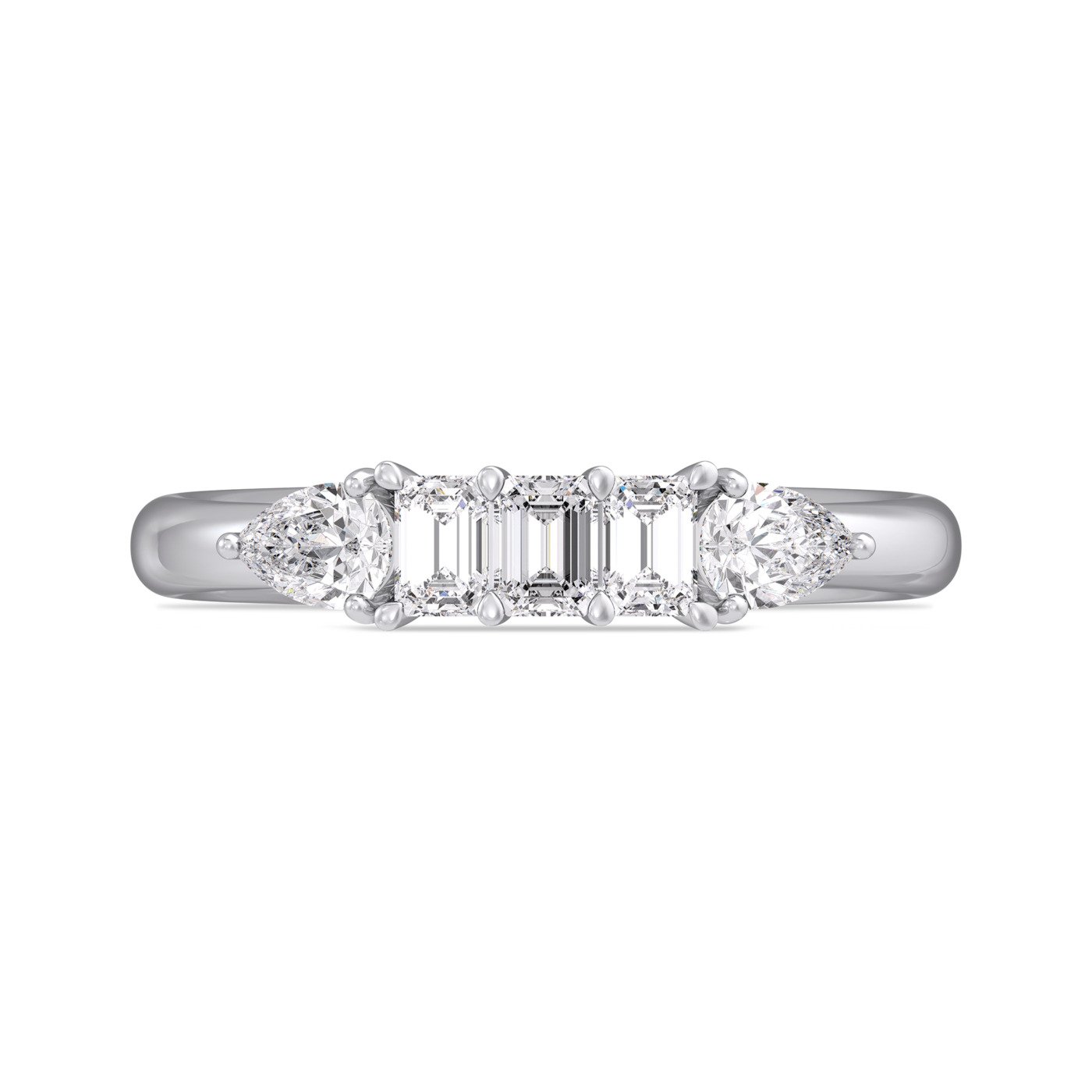KR106992W - 14K White Gold Ring
