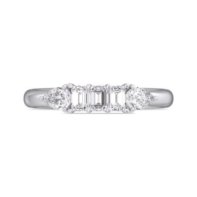 KR106992W - 14K White Gold Ring
