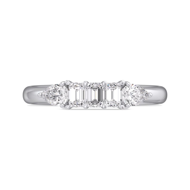 KR106992W - 14K White Gold Ring