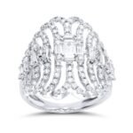 KR107359W - 14K White Gold Ring