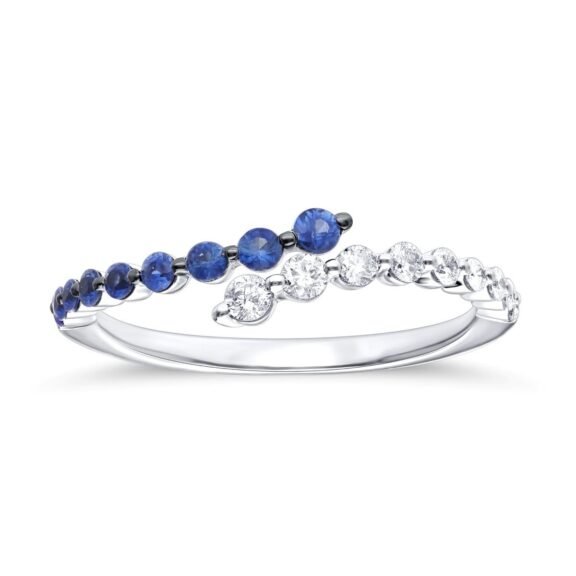 KR107762SBW - 14K White Gold Ring