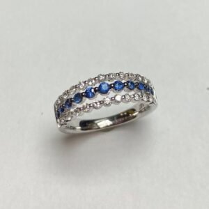 KR107763SBW - 14K White Gold Ring