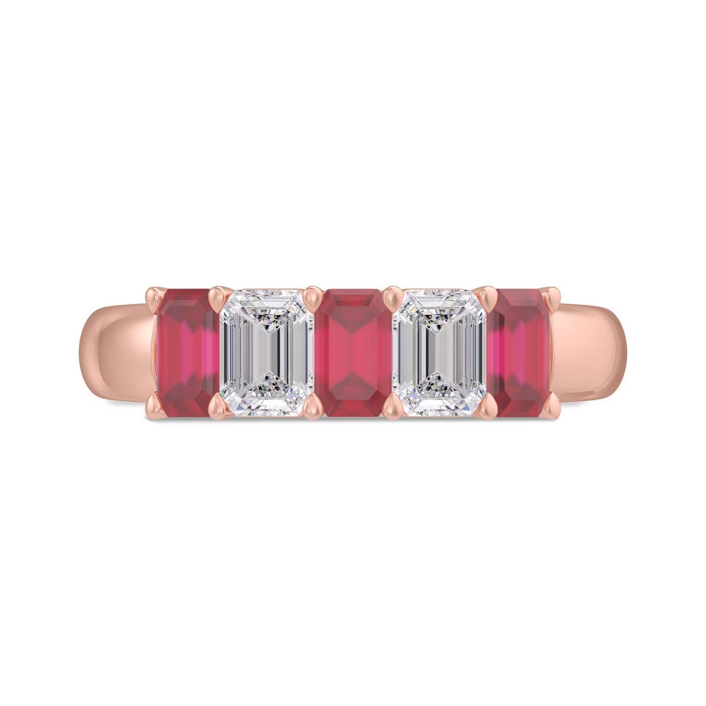 KR107777ARB-18P - 18K Rose Gold Ring