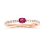 KR107793RBP - 14K Rose Gold Ring
