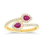 KR107796RBY - 14K Yellow Gold Ring
